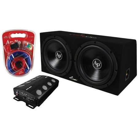 AUDIOPIPE Audiopipe APSB1250CL 2000W Super Bass APSB1250CL